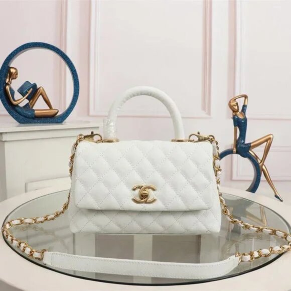 Chanel Coco handLe fLap bag - Picture 1 of 9
